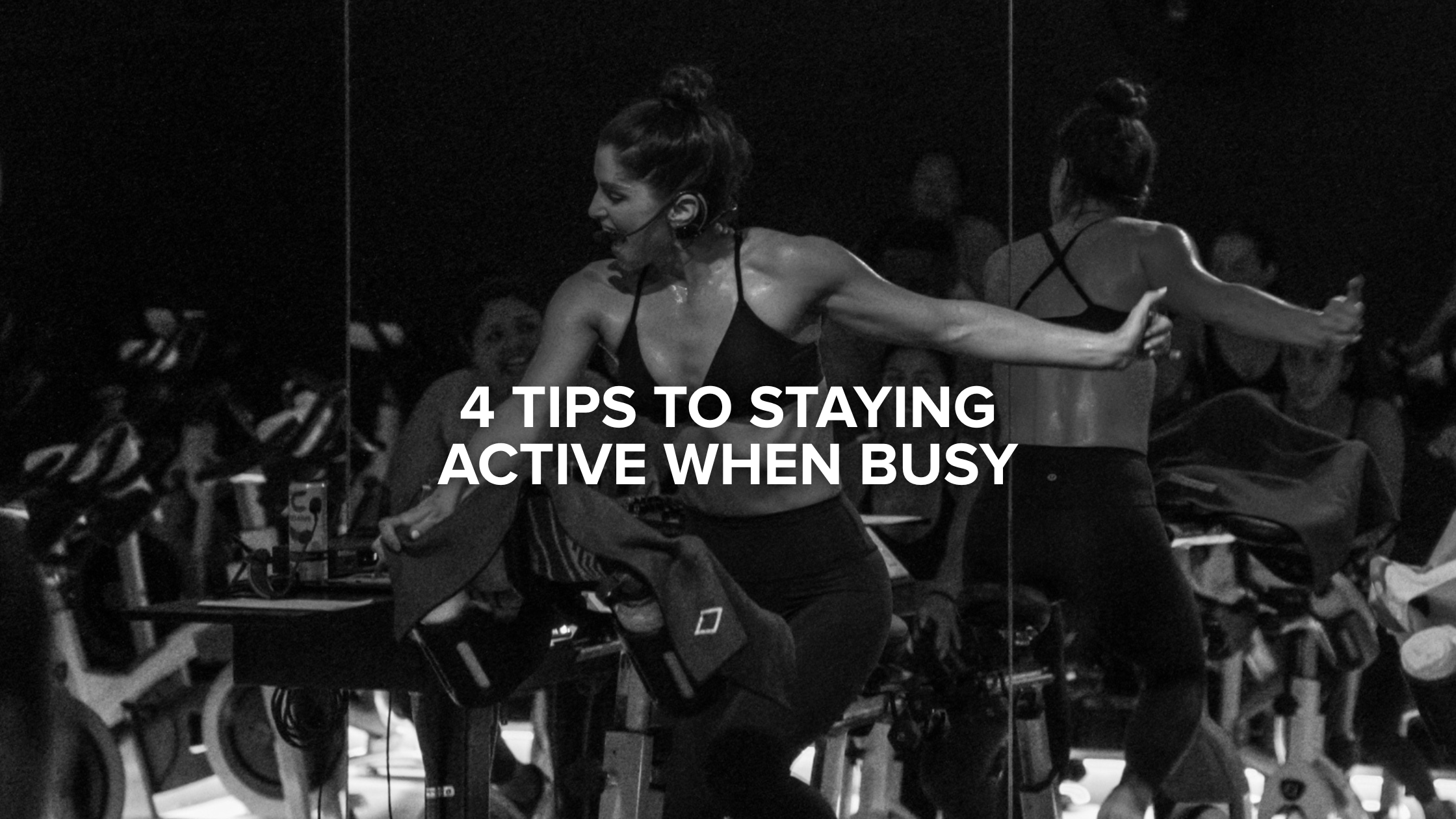GritCycle 4 Ways To Stay Active When Busy