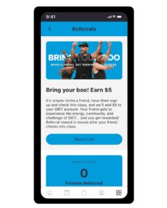 GritCycle's new referral program called Bring Your Boo